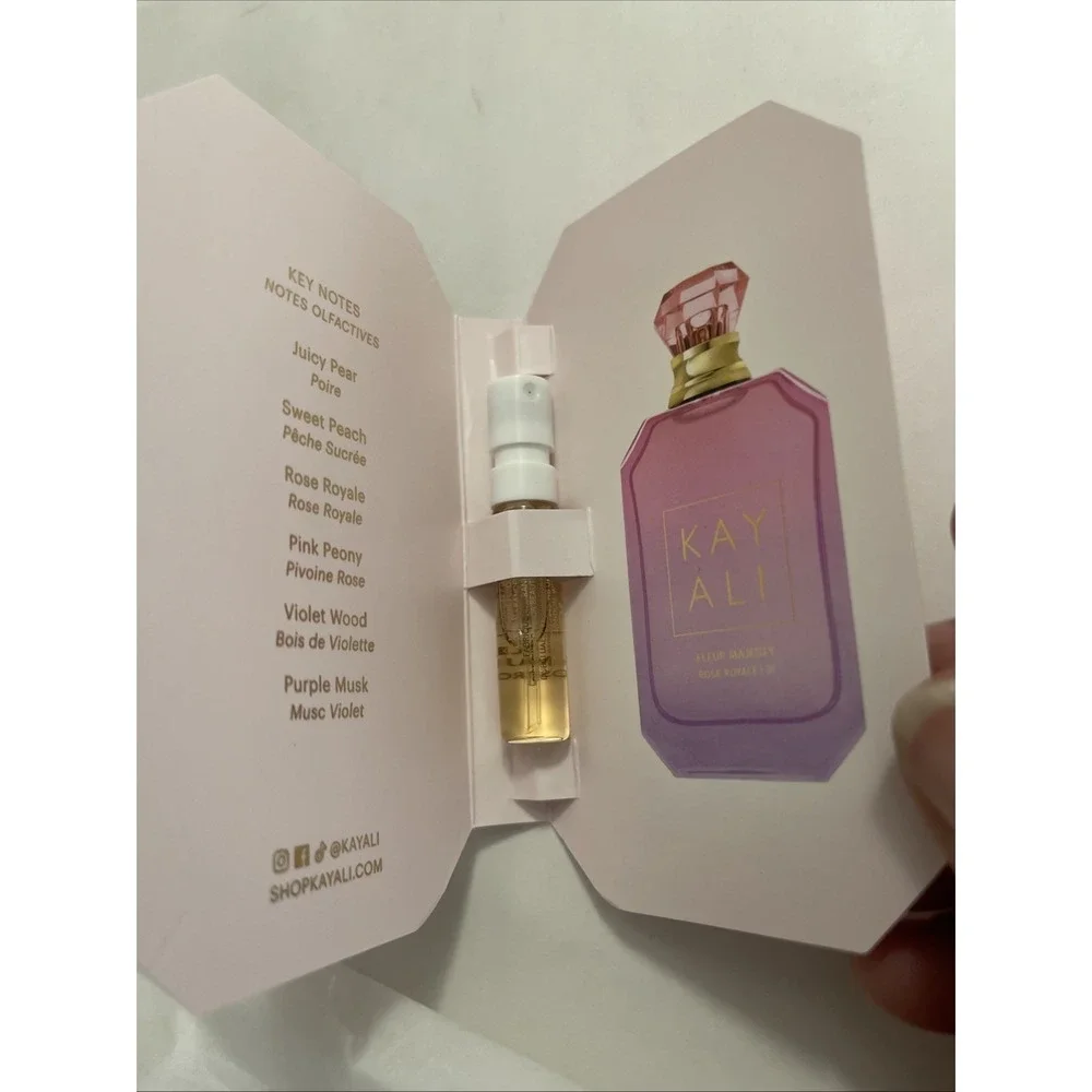KAYALI Fleur Majesty Rose‎ Royale | 31 New On Card 0.05 oz / 1.5 mL Travel Size